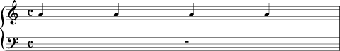 Figure 7. Quarter Notes.